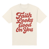 Faith Looks Good on You Heavyweight Tee