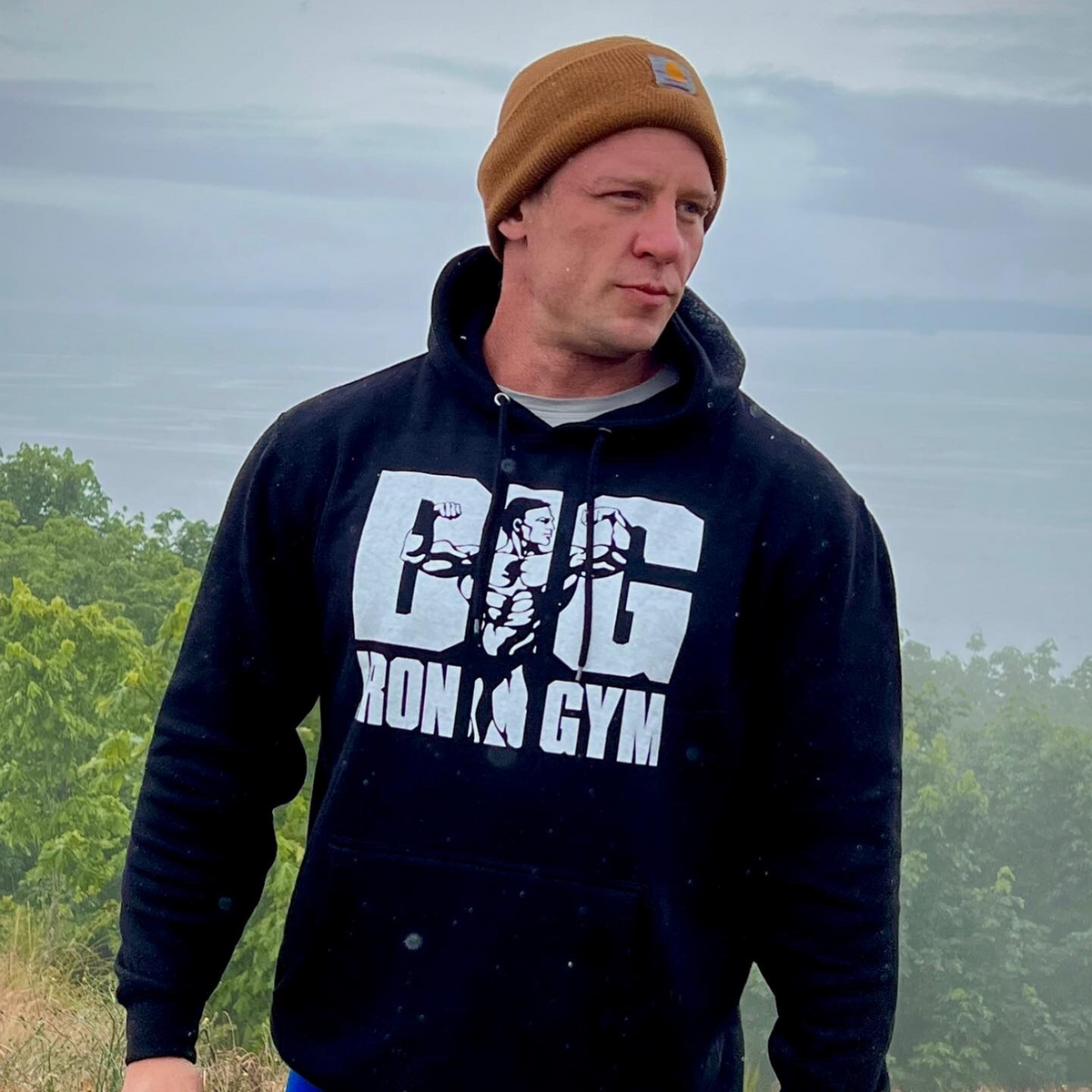 Big Iron Gym Hoodie MerchLabs