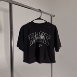 Varsity Oversized Crop Tee