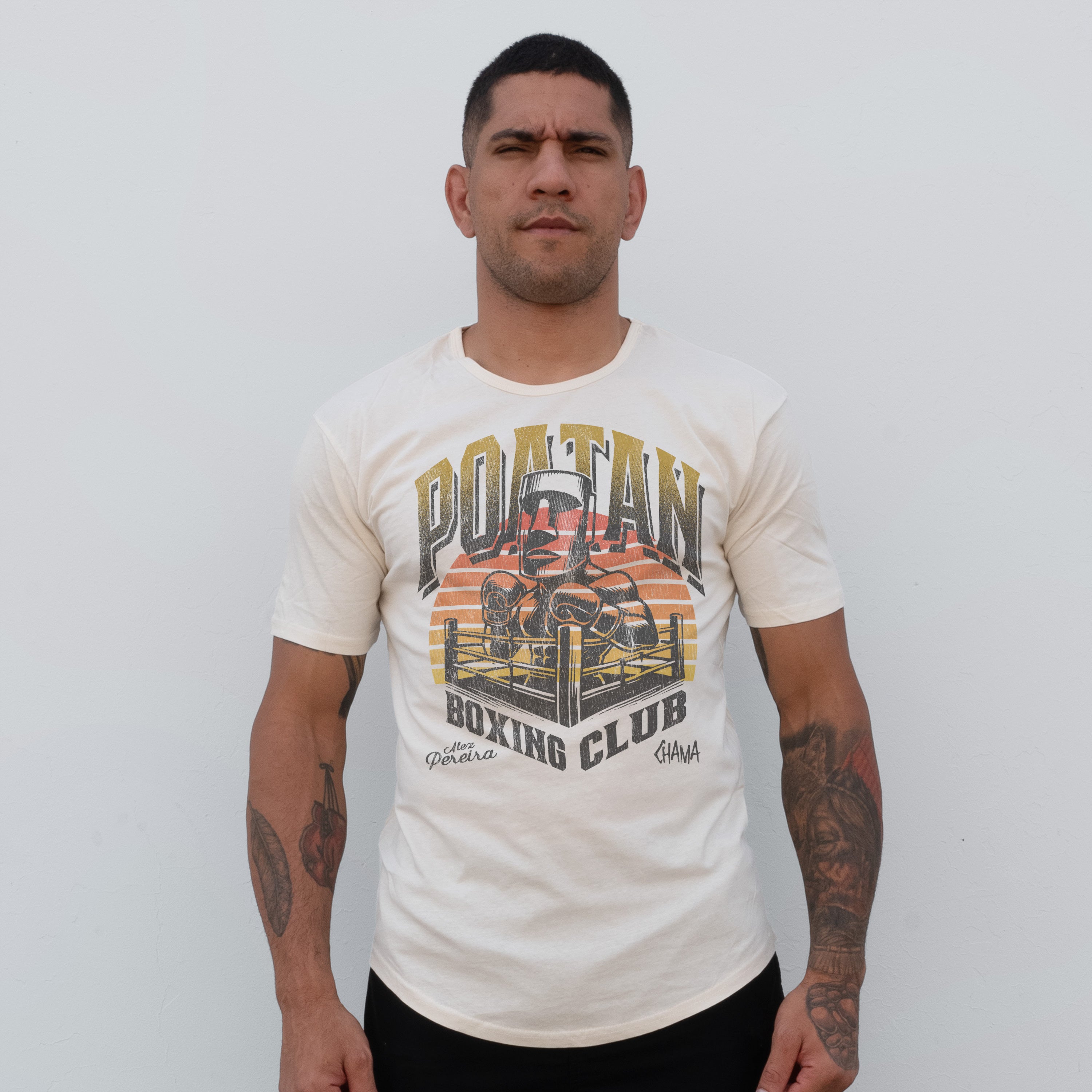 Poatan Merchlabs Discount Code Poatan Boxing Club Scoop Tee – MerchLabs