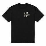 Logo Heavyweight Tee — Black, front