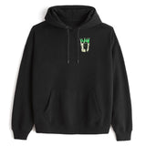 Bucket Drinkers Hoodie — Black, front
