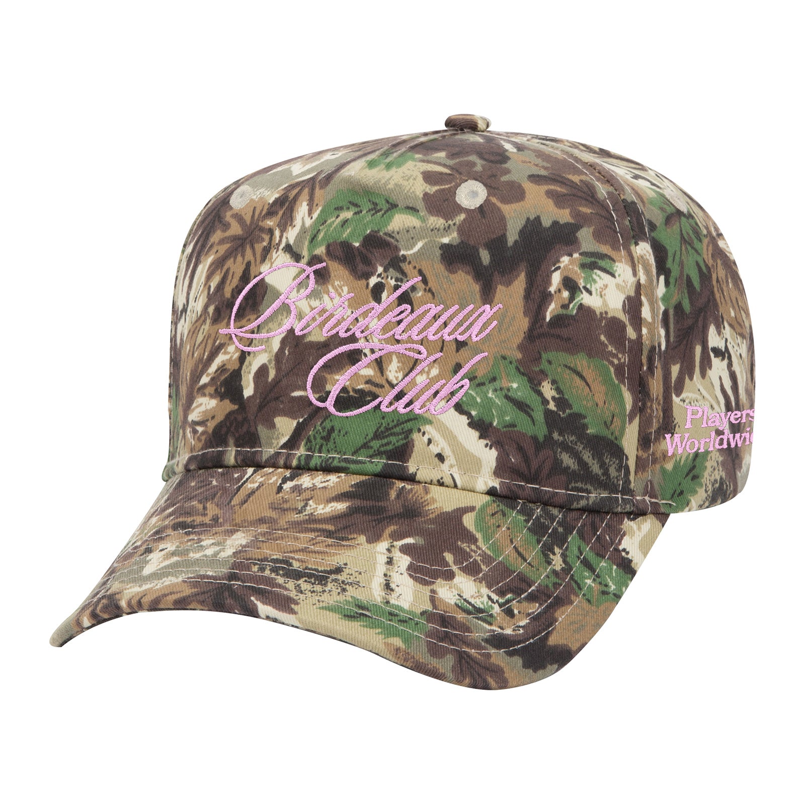 Birdeaux Club Script Camo Hat