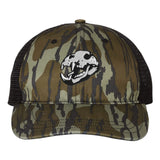 Grizzly Skull Camo Trucker Snapback (Mossy Oak)