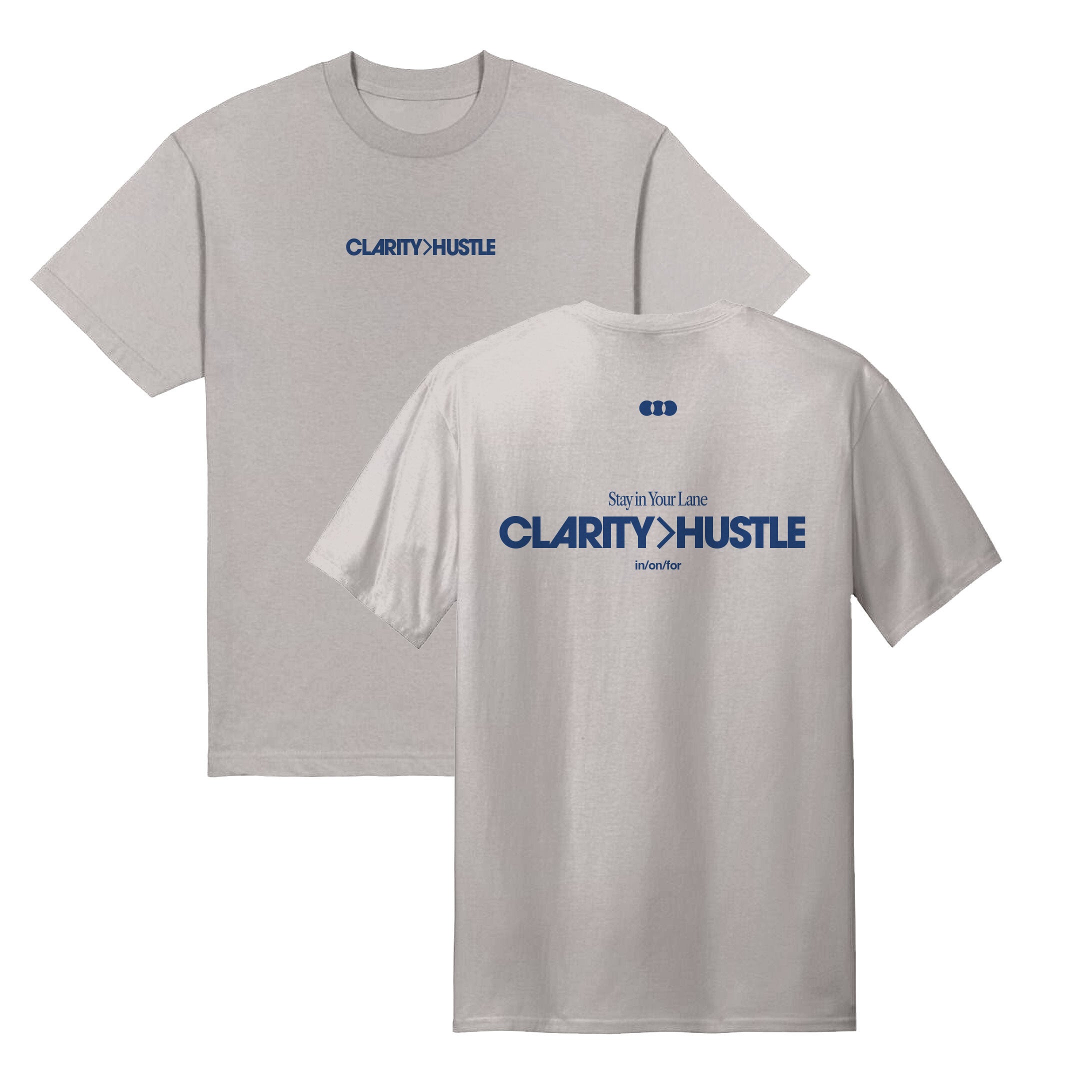 Clarity Over Hustle Heavyweight Tee