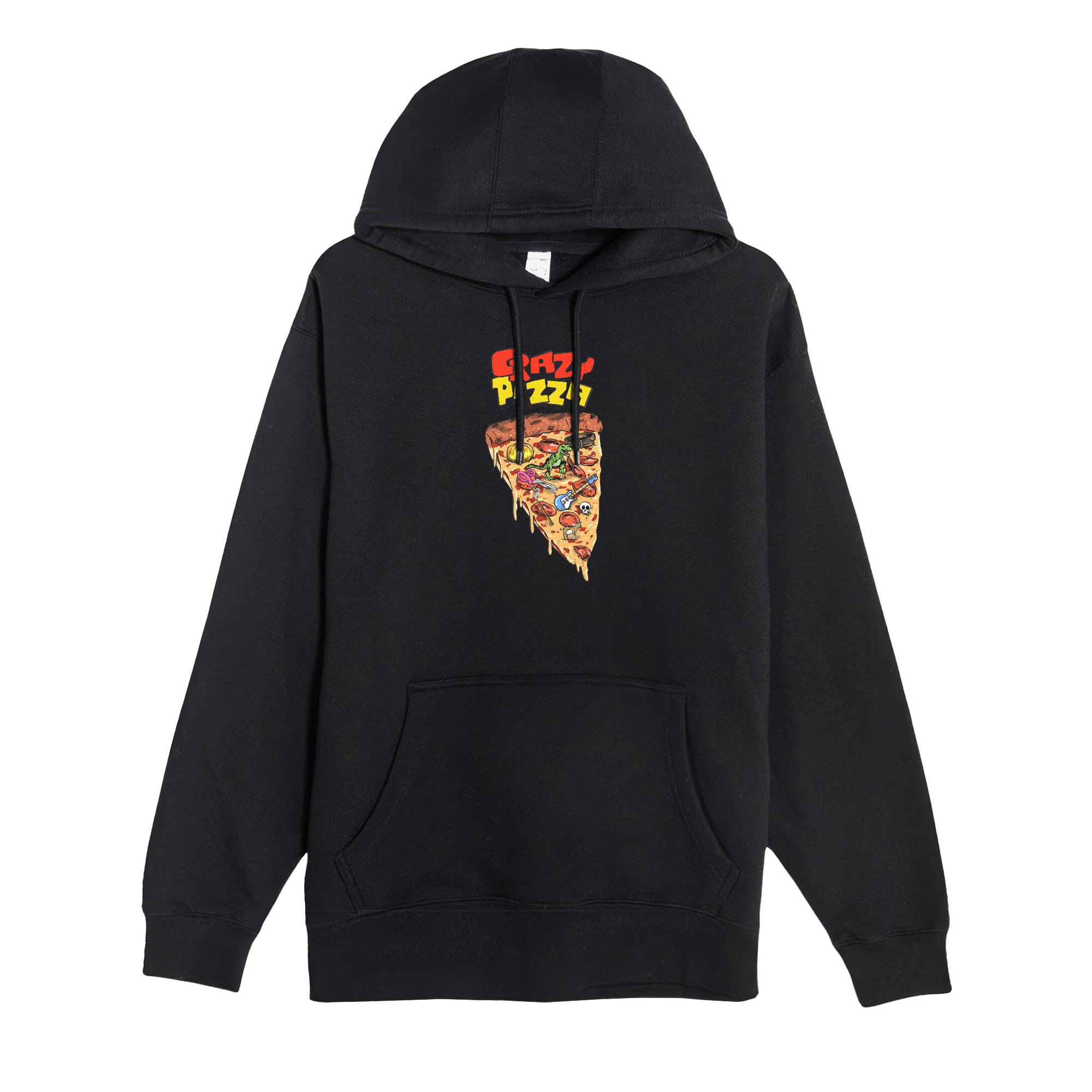 Crazy Pizza Hoodie