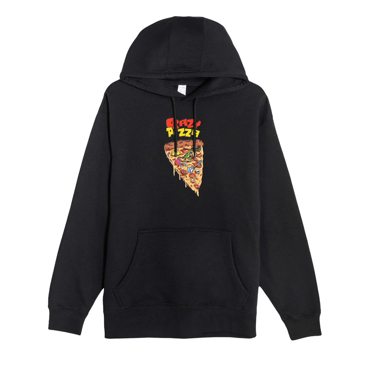 Crazy Pizza Hoodie – MerchLabs