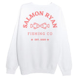 Salmon Ryan Crewneck Sweater