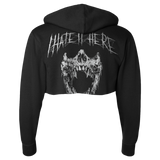 Hate It Here v2 Crop Hoodie