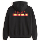 Biggie Bag Hoodie — Black, back