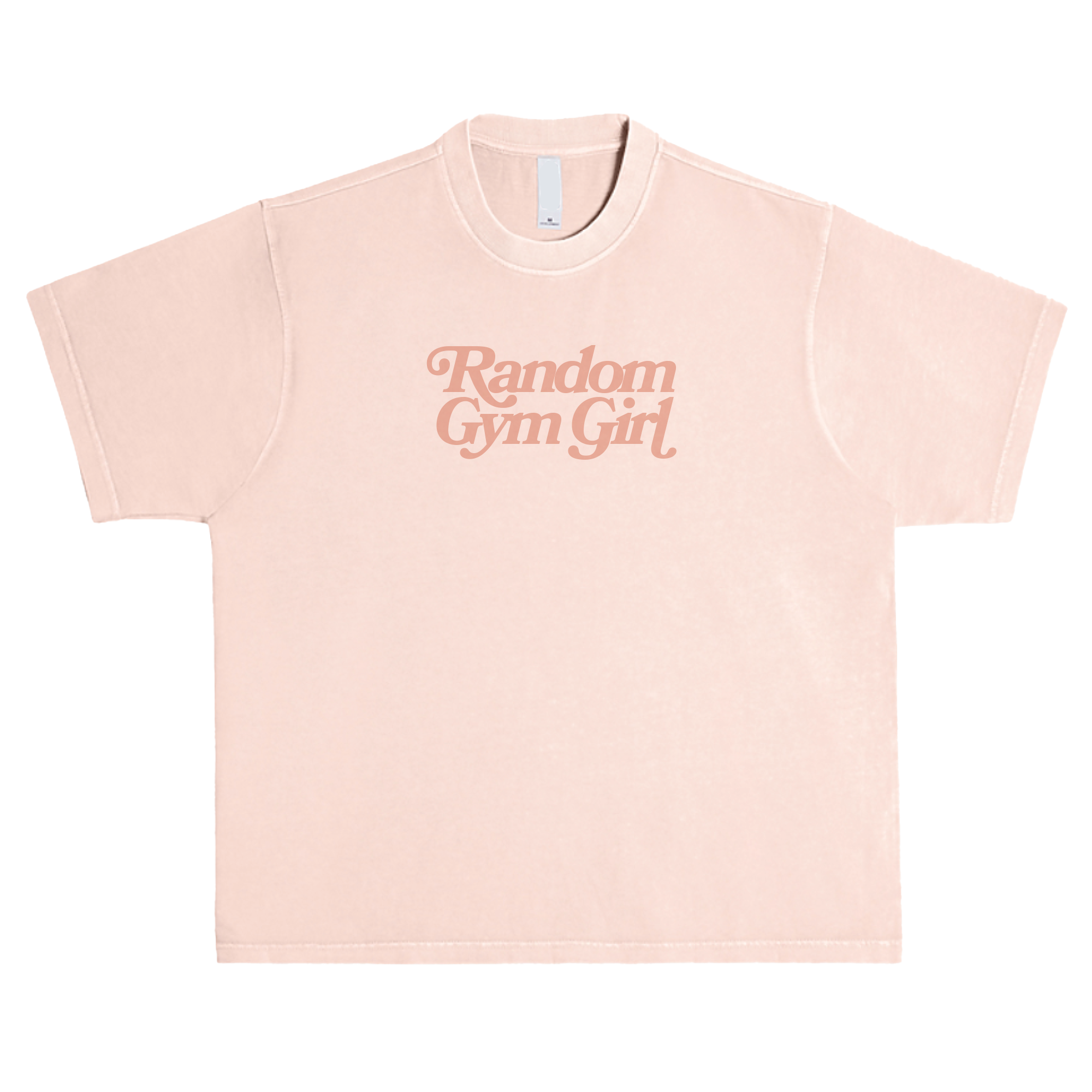 Random Gym Girl Heavyweight Tee