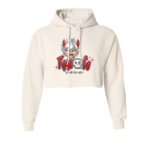 Devil Chibi Crop Hoodie