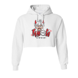 Devil Chibi Crop Hoodie