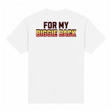 Biggie Bag Heavyweight Tee — White, back