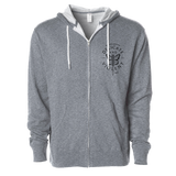 Delicate and Violent Lightweight Zip Hoodie