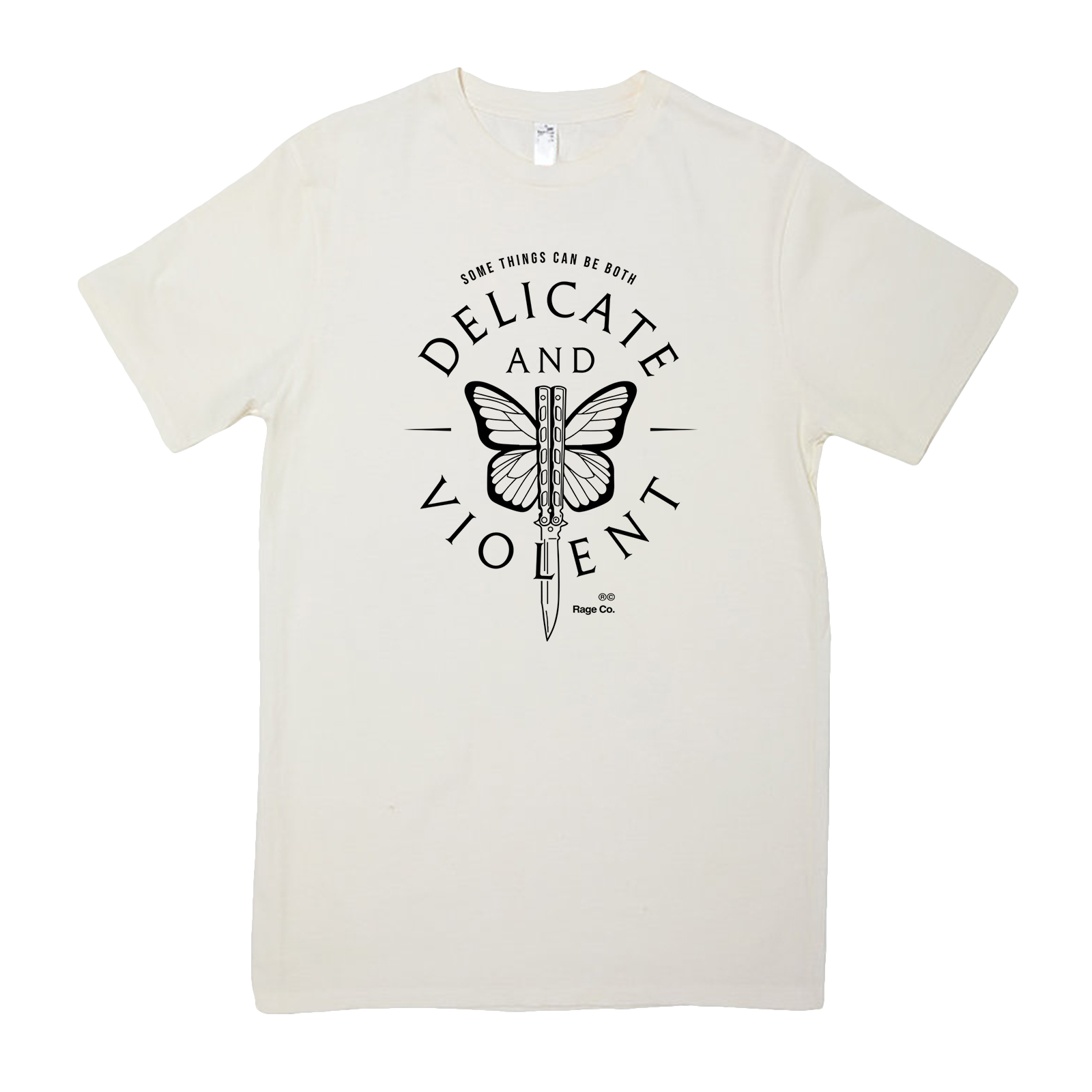 Delicate and Violent Midweight Tee