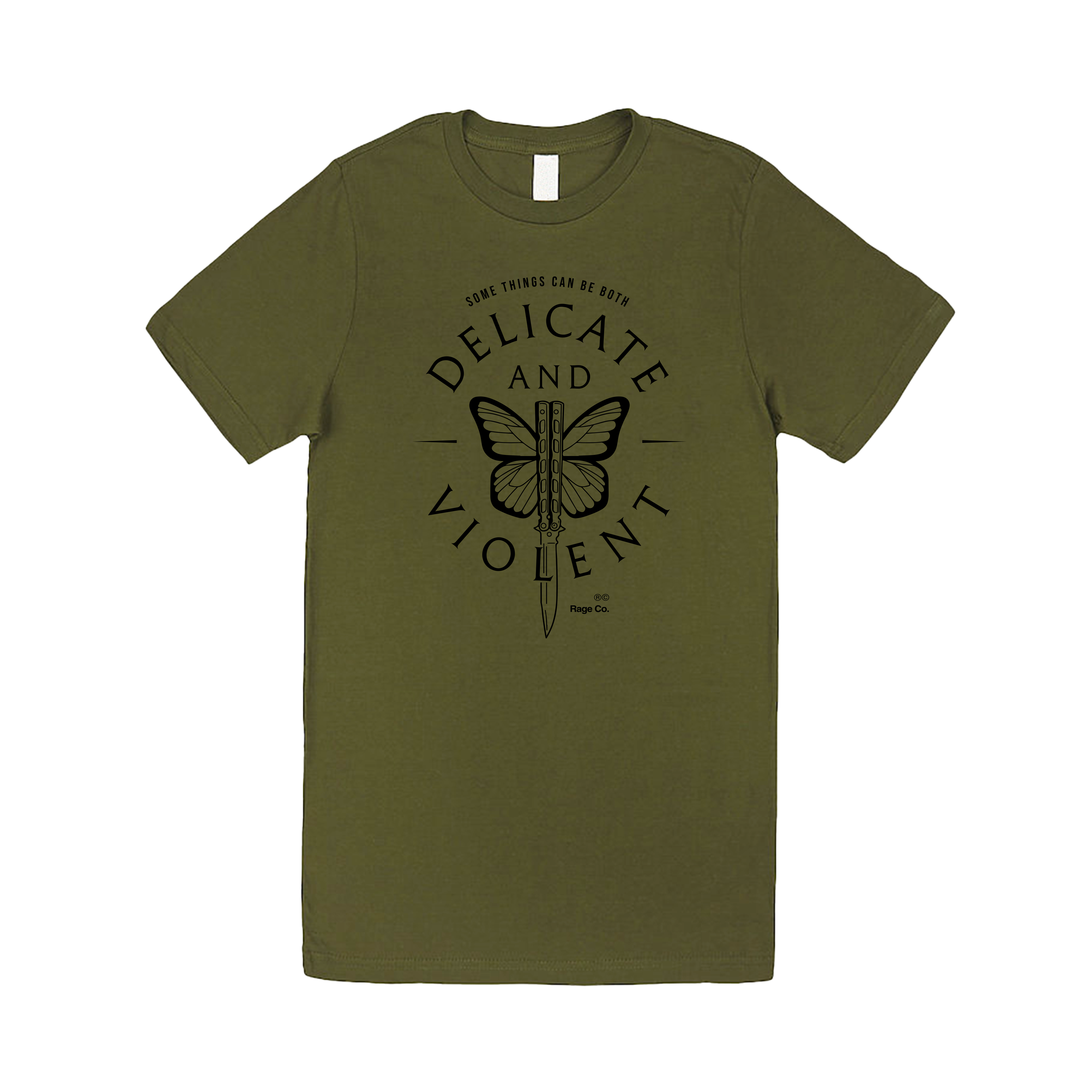 Delicate and Violent Tee