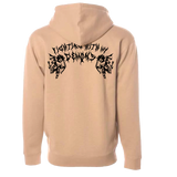 Fighting With My Demons Lightweight Zip Hoodie