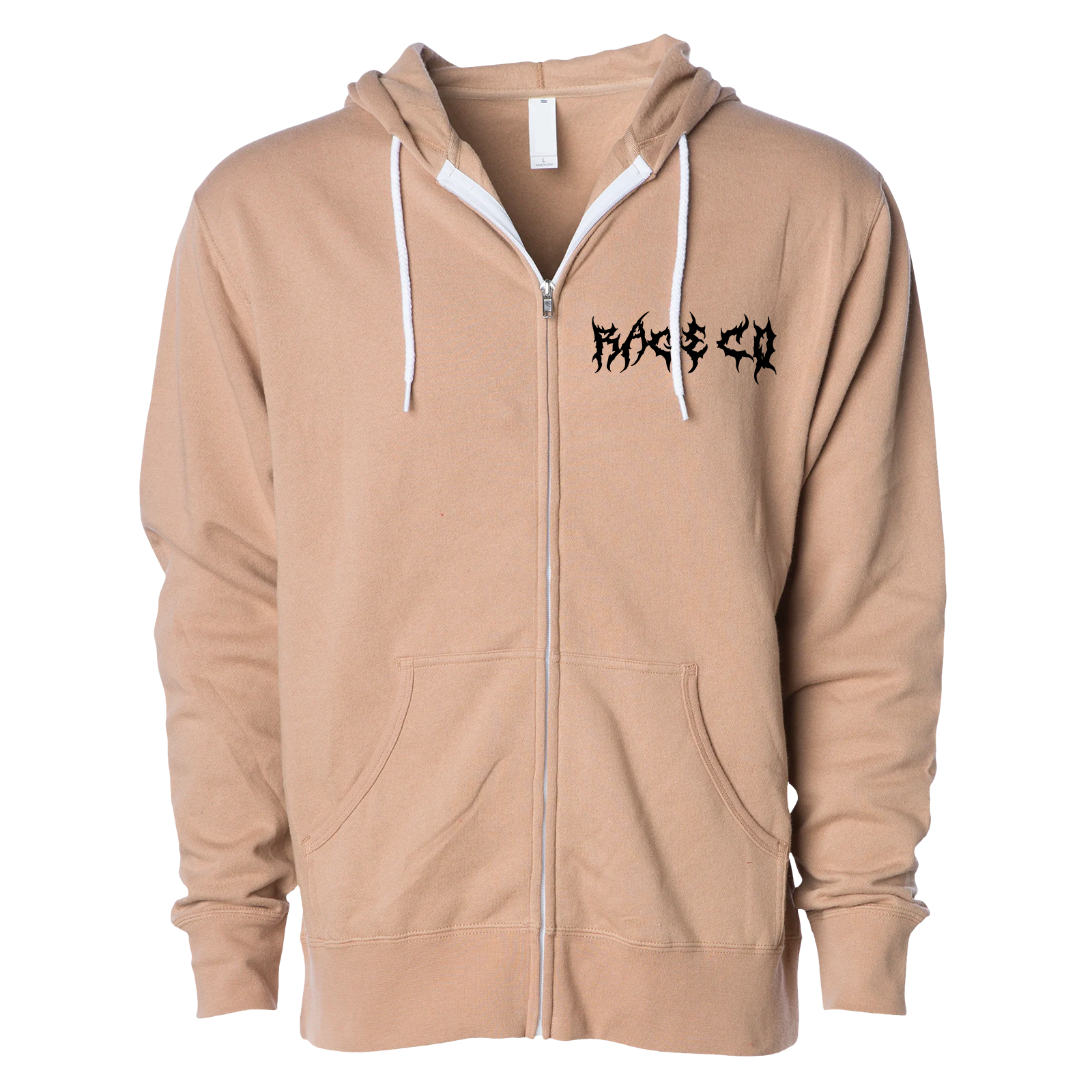 Fighting With My Demons Lightweight Zip Hoodie