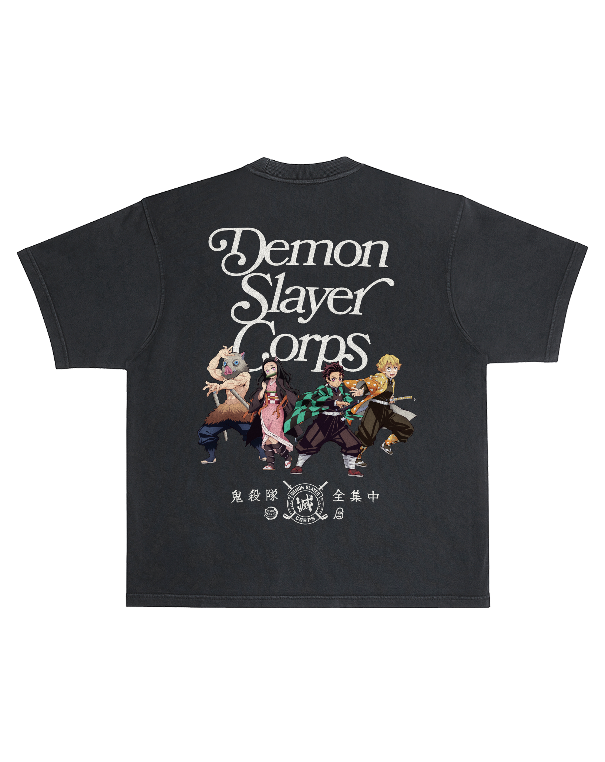 Birdeaux x Demon Slayer Corps Oversized Heavyweight Tee [PRE-ORDER]