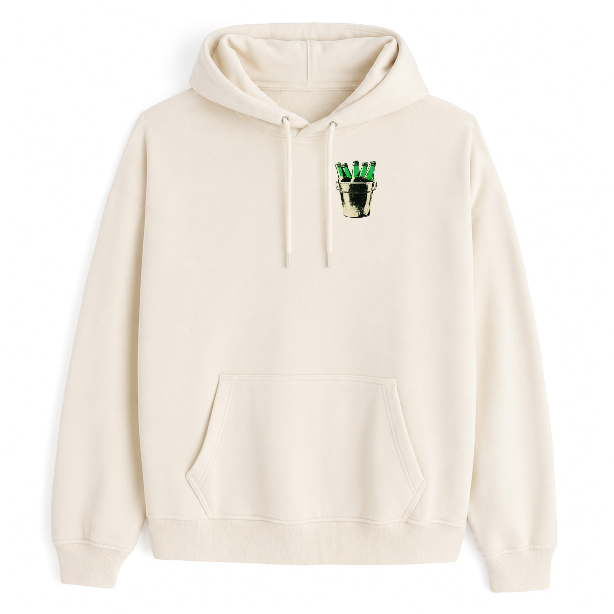 Bucket Drinkers Hoodie — Natural, front