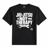 Not Your Therapy Tee — Black, front