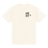 Logo Heavyweight Tee — Natural, front