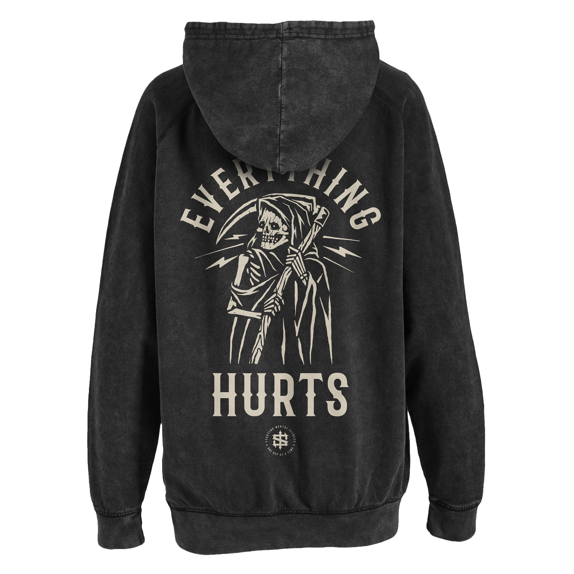 Everything Hurts Vintage Hoodie