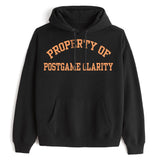 Collegiate Hoodie — Black, front