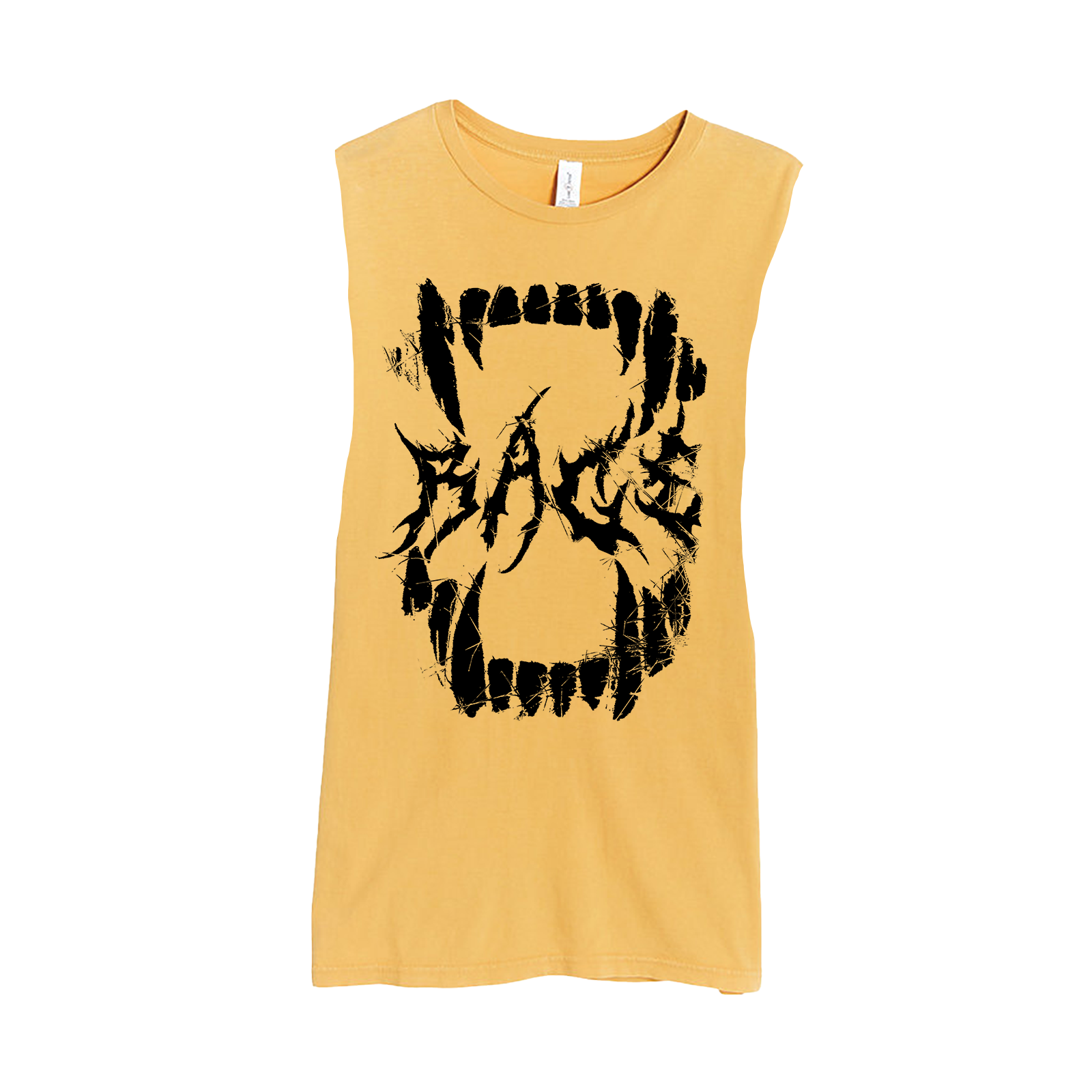 Fangs Vintage Cutoff Tee