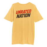 Fist Bump Flames Vintage Tee