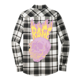 Flaming Skull Flannel