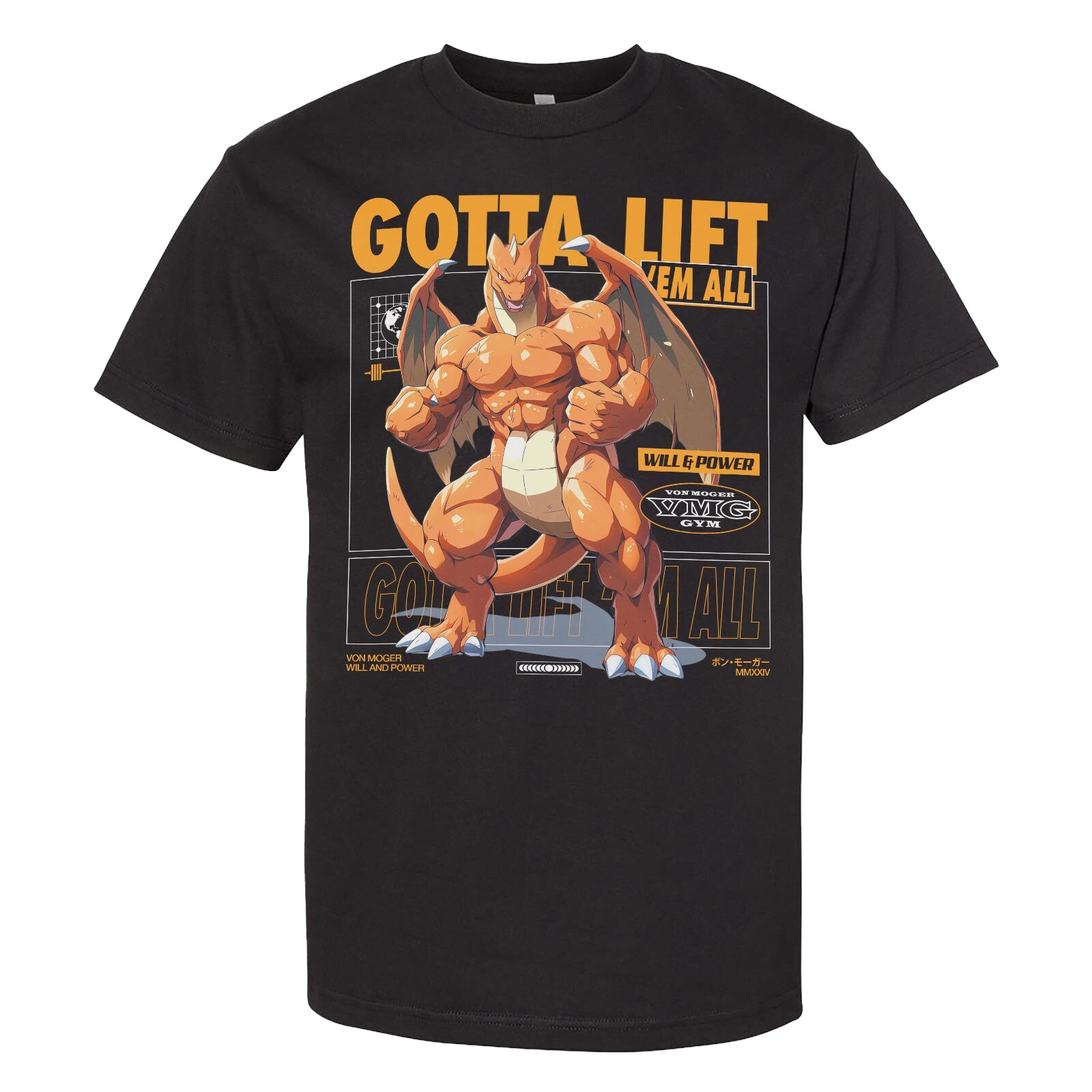 Gotta Lift Em All Heavyweight Tee