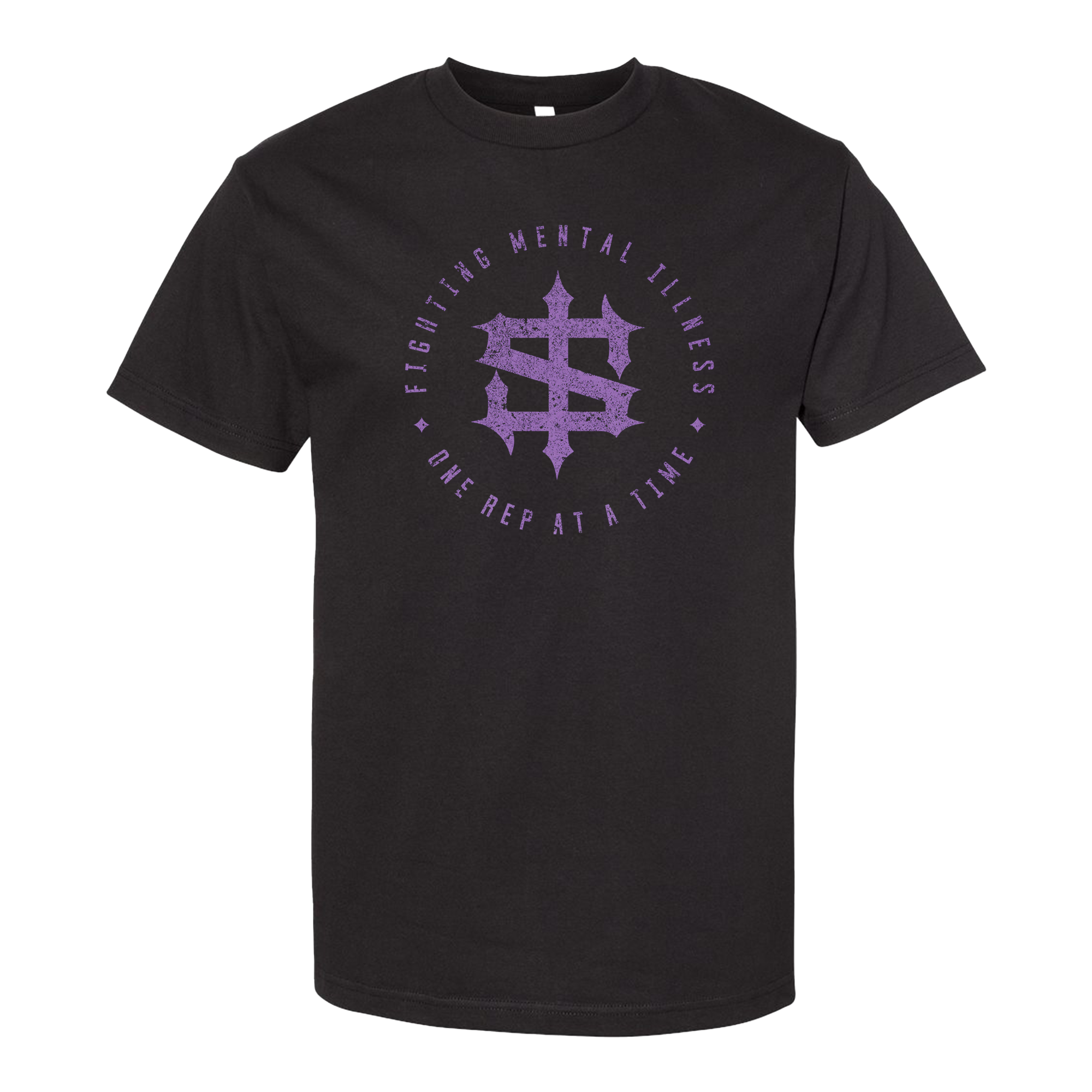 Purple Logo Heavyweight Tee