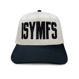 ISYMFS Embroidered Two Tone Snapback Hat