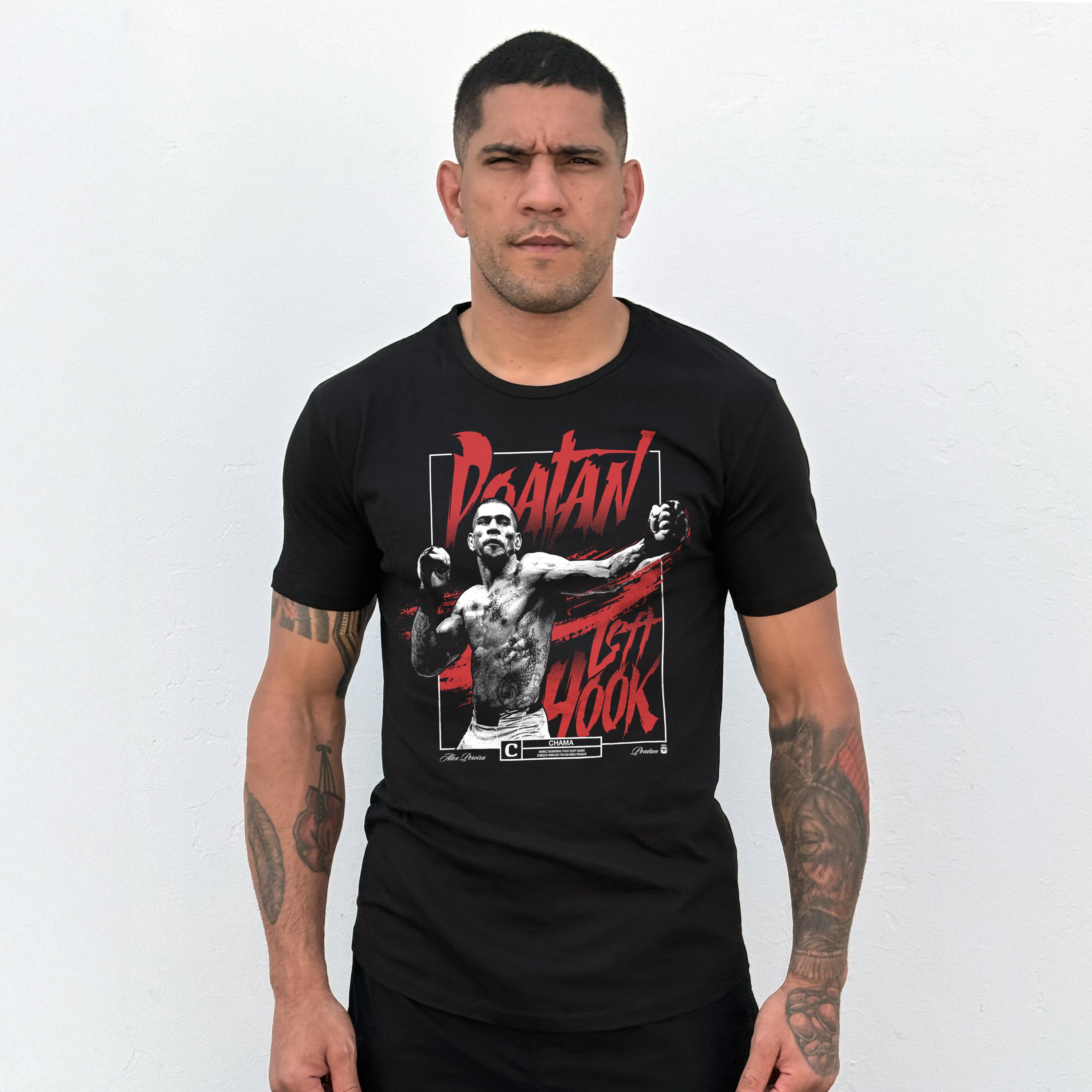 Left Hook Scoop Tee