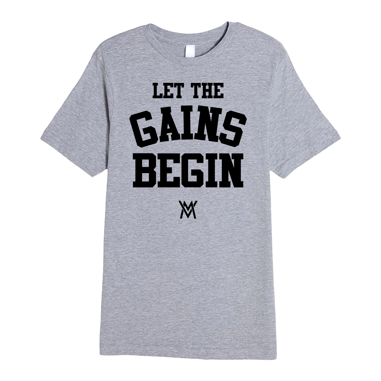 Let the Gains Begin Midweight Tee