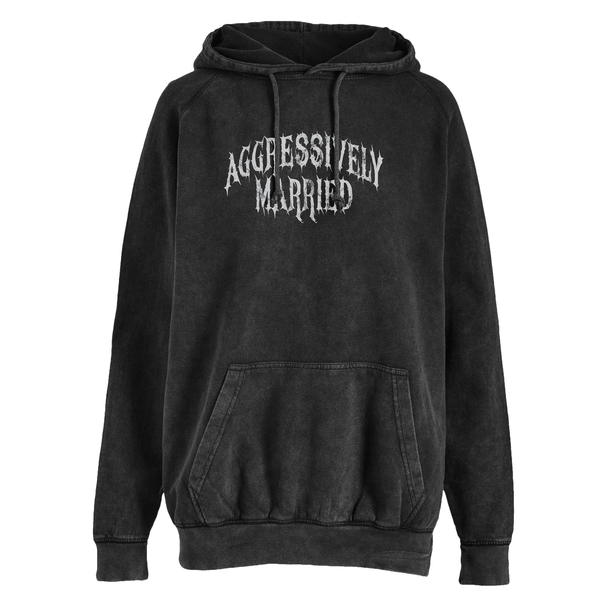 Aggressively Married Vintage Hoodie