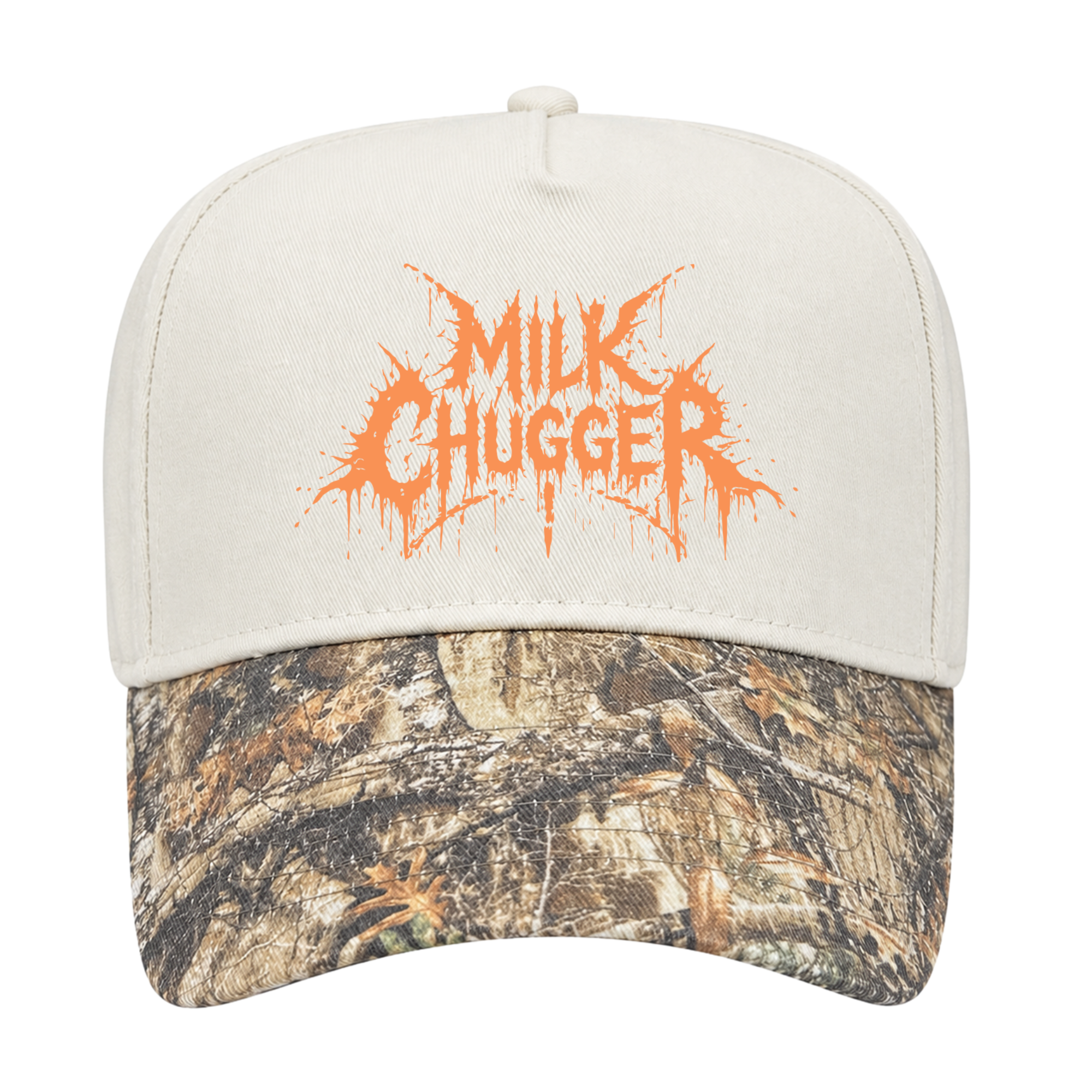 Milk Chugger Camo Snapback Hat [LIMITED]