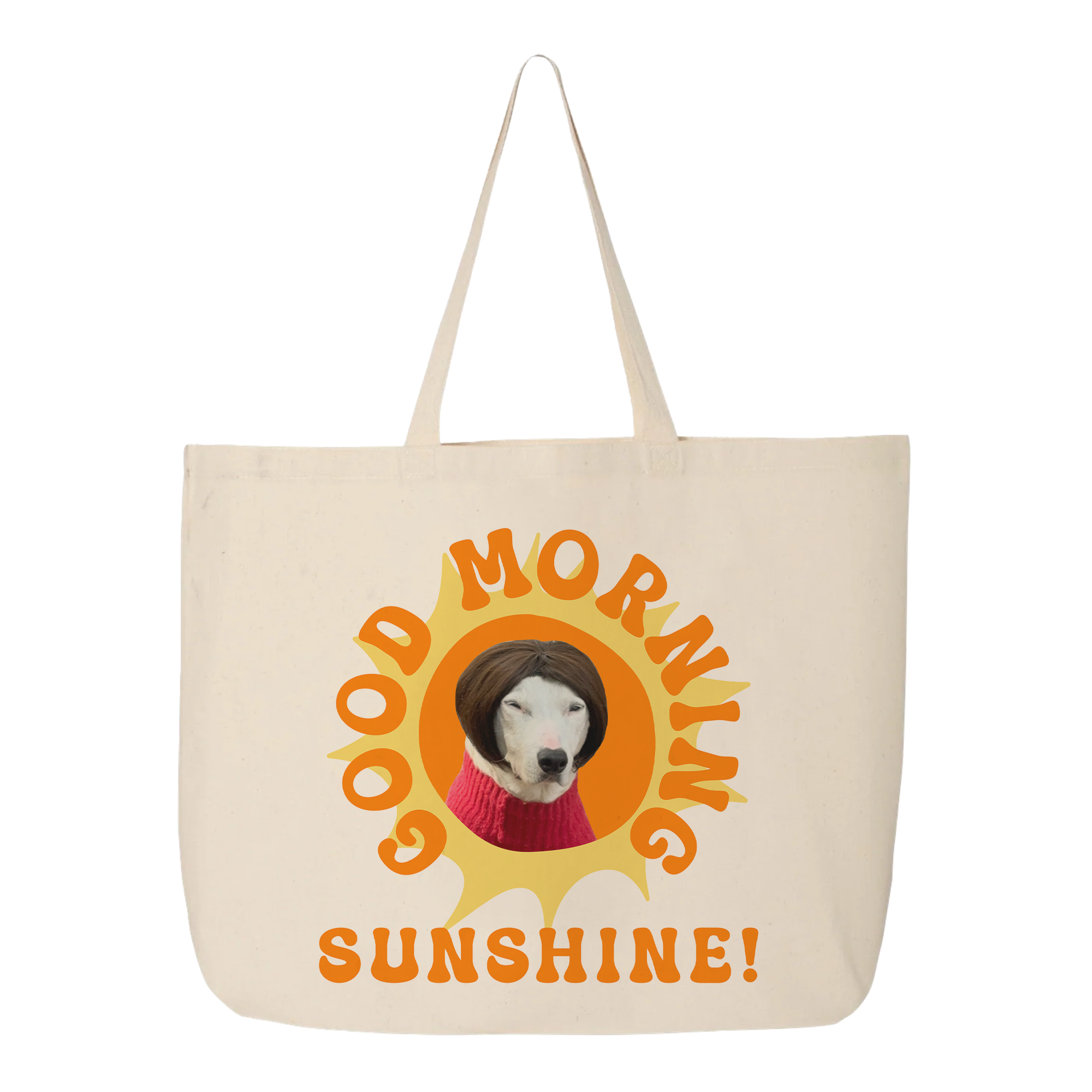 Good Morning Jumbo Tote