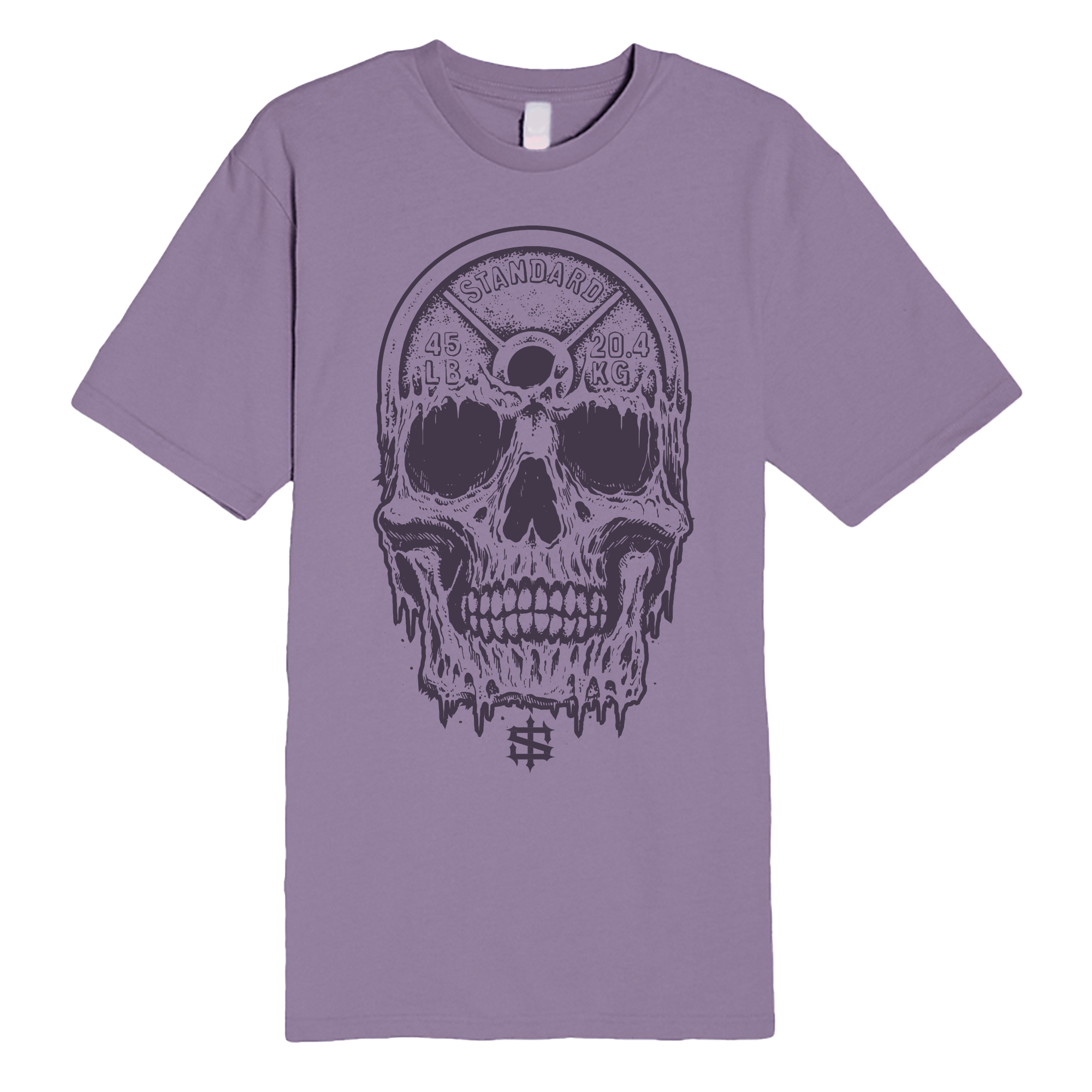 Weights On My Mind Monochrome Midweight Tee