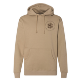 Weights On My Mind Monochrome Premium Heavyweight Hoodie