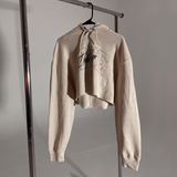 Varsity Crop Hoodie