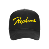 Yellow Logo Foam Trucker Snapback