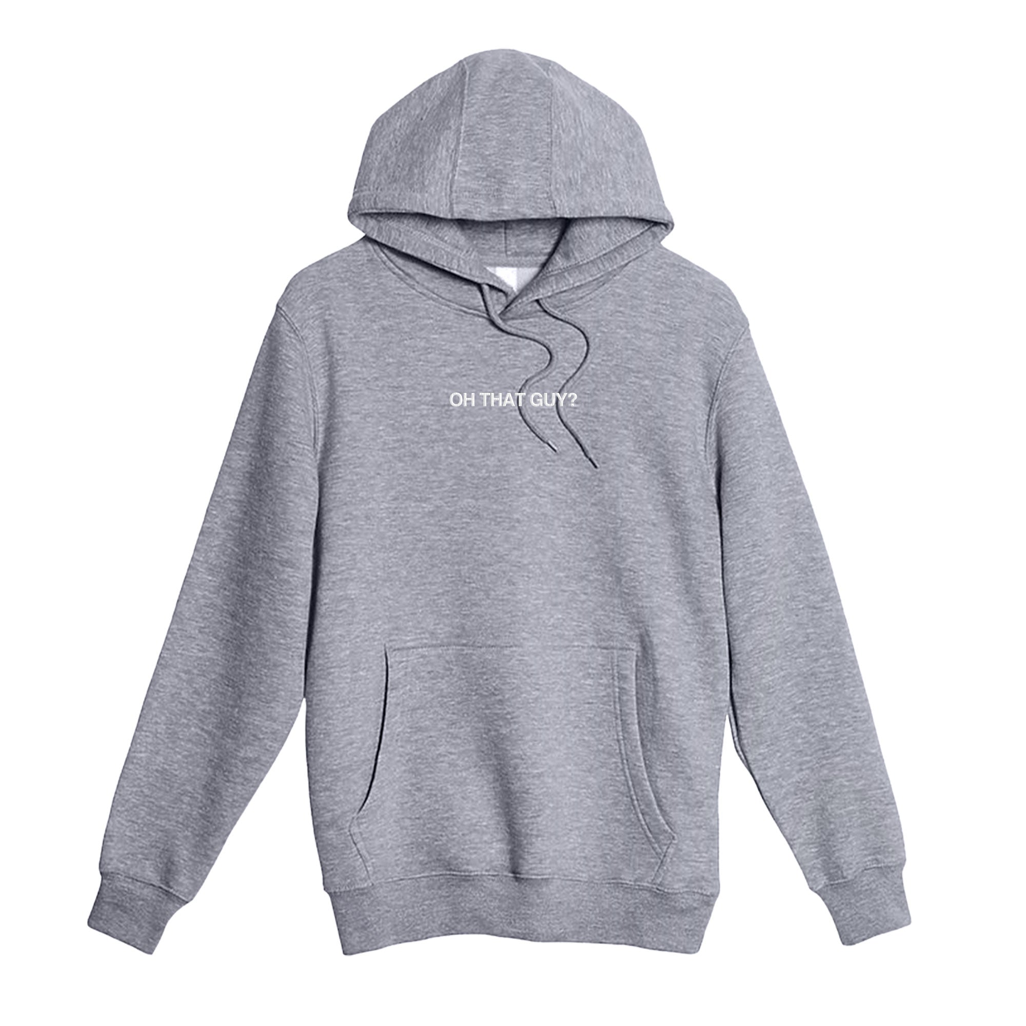 Grey discount embroidered hoodie