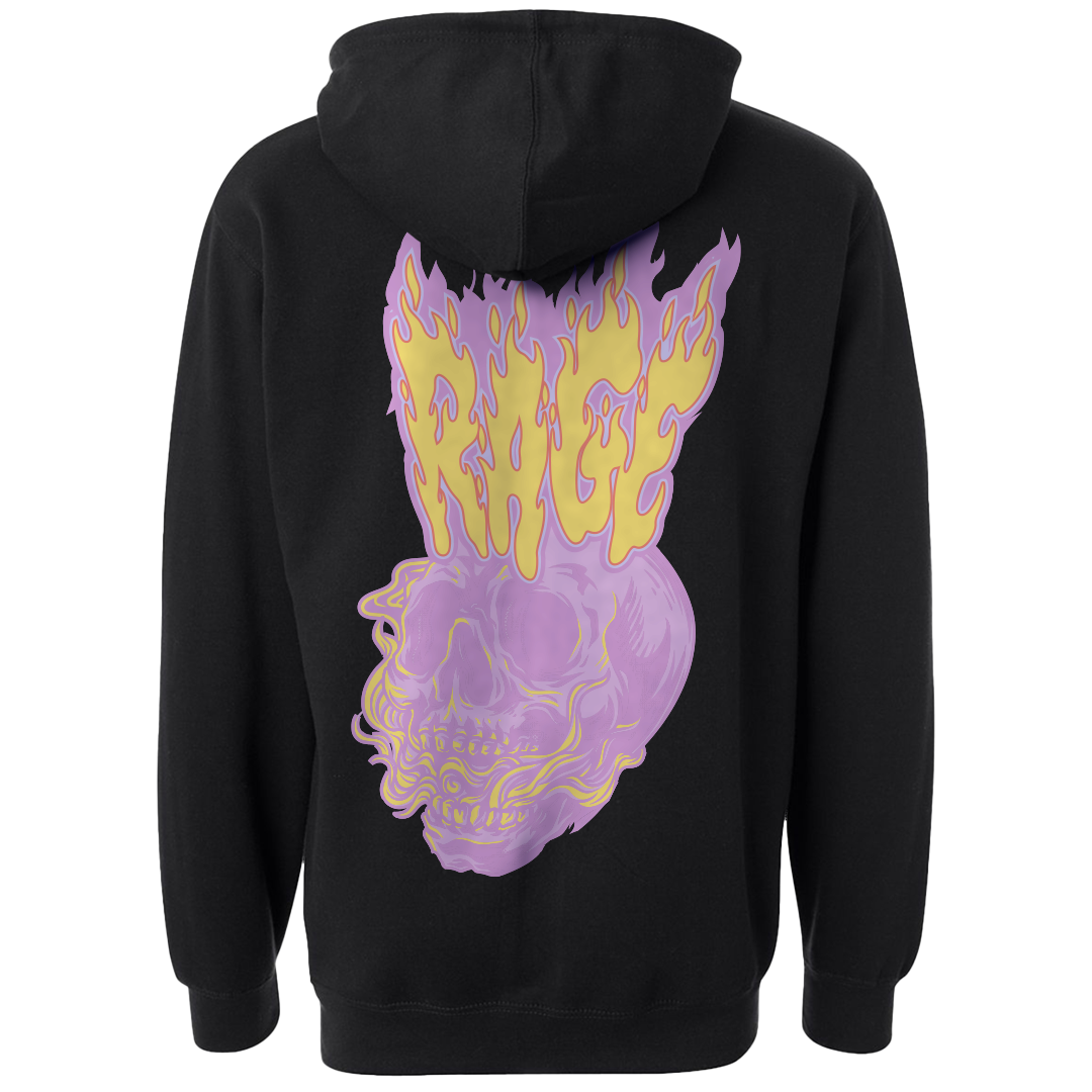 Flaming Skull Hoodie