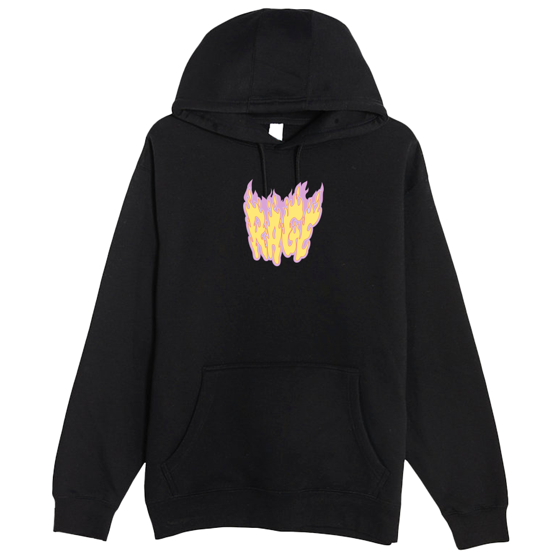 Flaming Skull Hoodie