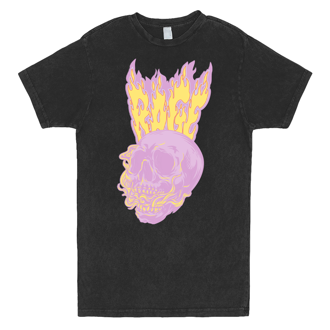 Flaming Skull Tee