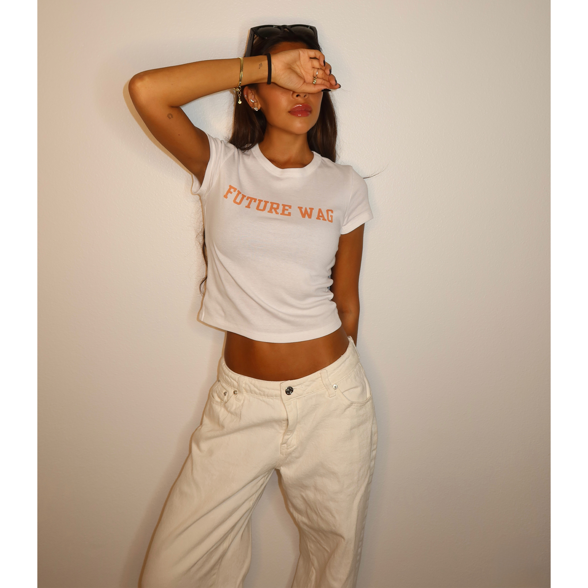 Future WAG Micro Rib Baby Tee