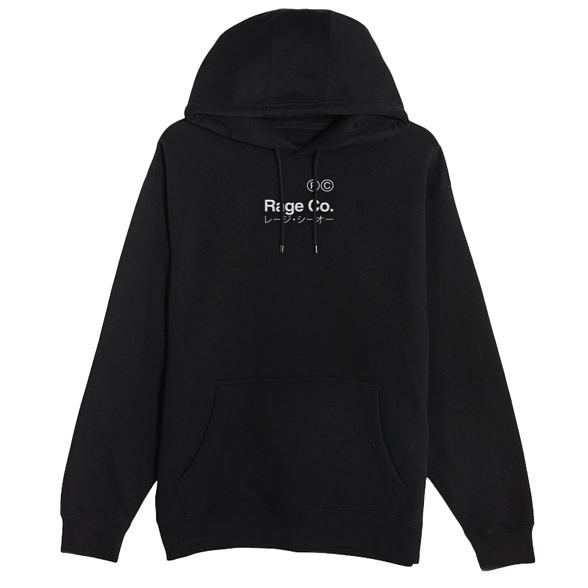Rage Co Logo Embroidered Hoodie